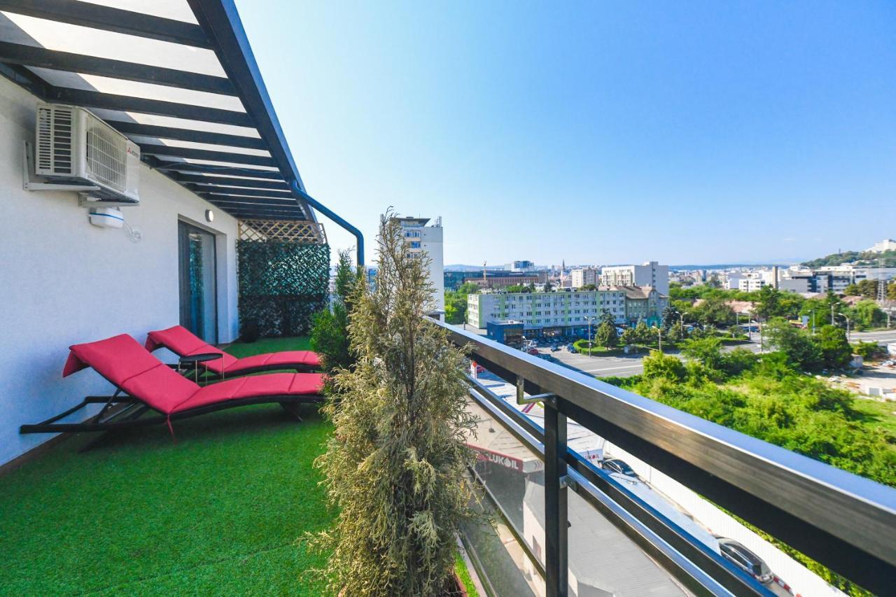 Panoramic Apartment With Terrace Cluj-Napoca Ngoại thất bức ảnh